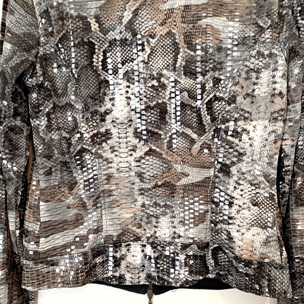 Vintage Frank Lyman size 8 animal print jacket - Picture 16 of 16